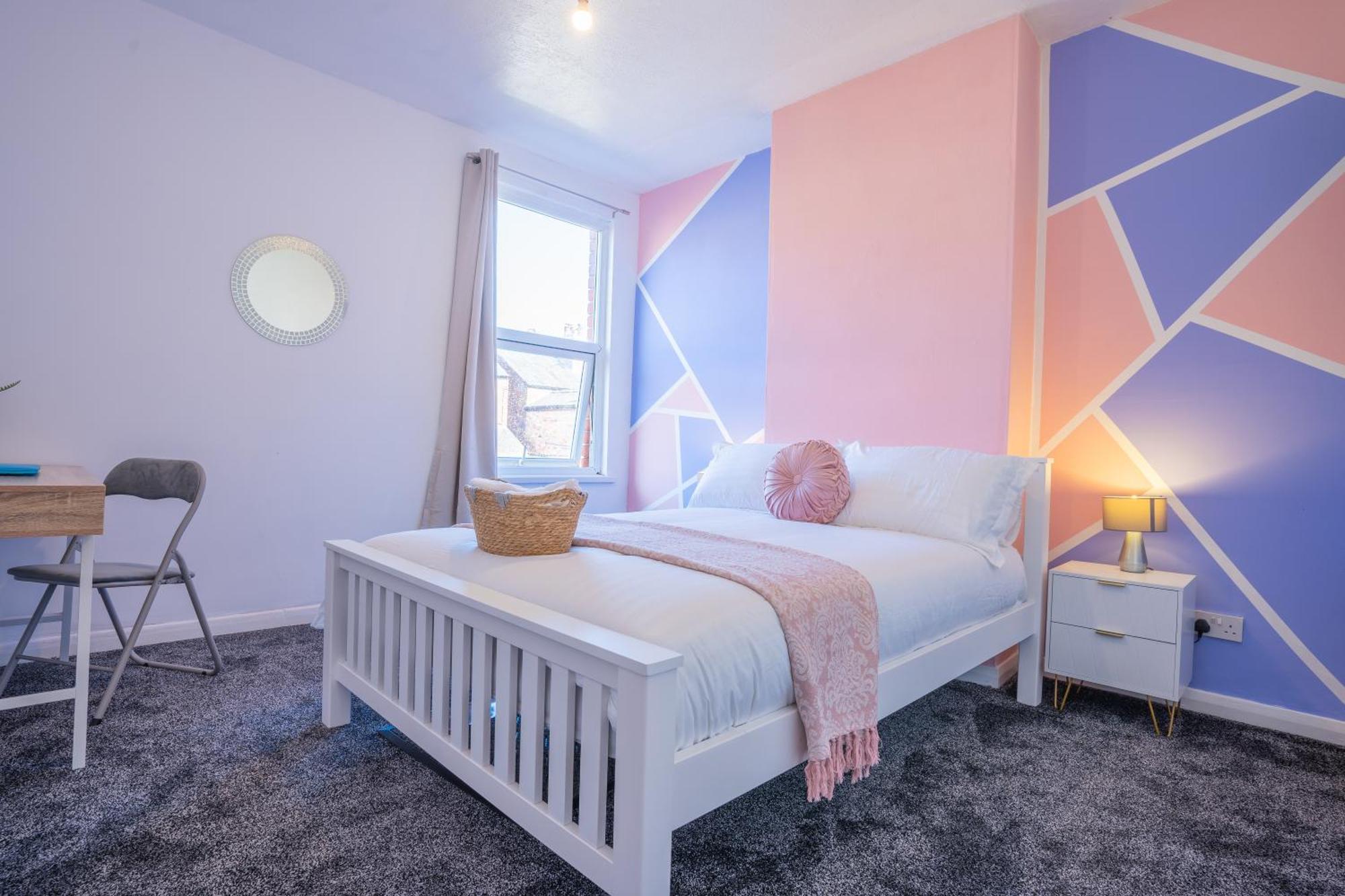 Stayzed E - Ng7 Free Wifi, Parking, Stylish House Near City Centre - Great For Tourists, Families, Contractors & Long Stays Nottingham Eksteriør billede
